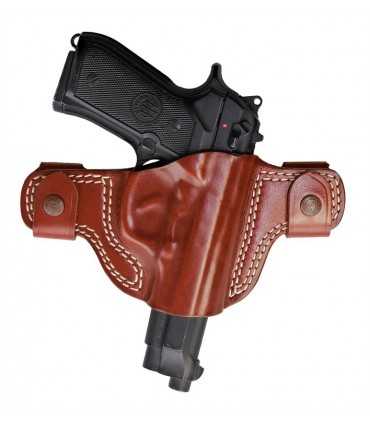 FV1 - Open leather snap holster