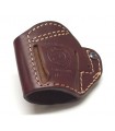 NE1 - Belt leather holster uncovered full barrel