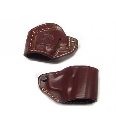 NE1 - Belt leather holster uncovered full barrel