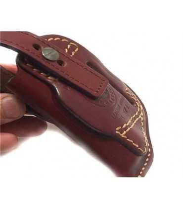 T1 - Fondina Thumb Snap da fianco o cross draw per automatiche o revolver