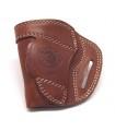 NC1 - Belt leather holster uncovered full barrel