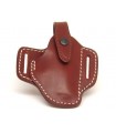 HC1 - Adjustable release leather holster for small and baby auto