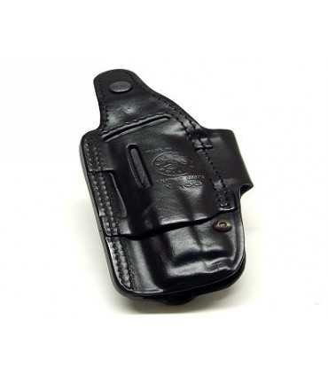 N1 - 3 uses leather belt holster with quisk release