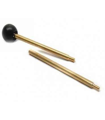 BRASS GUN ROD TWO PIECES
