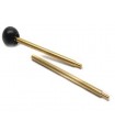 BRASS GUN ROD TWO PIECES