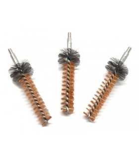 Blister 3 steel bronze brushes for AR10-15 caliber 7,62 30 308