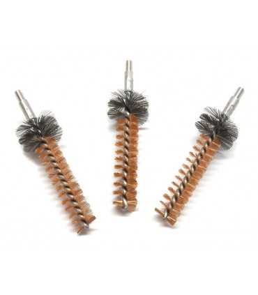 Blister 3 scovoli in bronzo ed acciaio per AR10-15 calibro 7,62 30 308