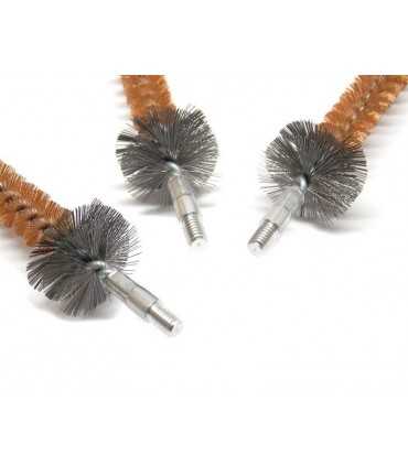 Blister 3 scovoli in bronzo ed acciaio per AR10-15 calibro 22 5,56 223