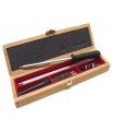 Completo pulizia fucile lusso kit per armi in scatola legno