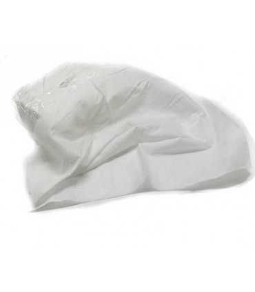Panno in tnt bianco monouso 32x37 cm per pulizia arma