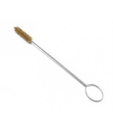 BRASS BRUSH WITH RING HANDLE