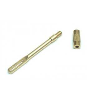 BRASS PATCH PULLER BRUSH WITH BRASS ADAPTER