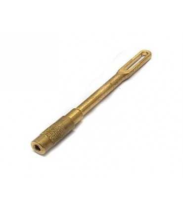 BRASS PATCH PULLER BRUSH WITH BRASS ADAPTER