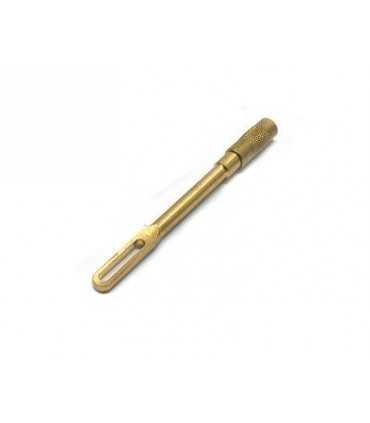 BRASS PATCH PULLER BRUSH WITH BRASS ADAPTER
