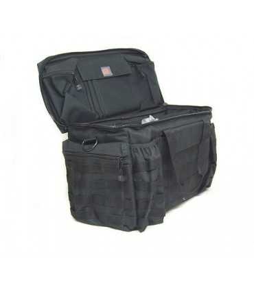 Borsa Tactical nylon nero 48X24X29 per tiro dinamico