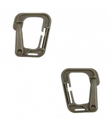 MOLLE CARABINER HOOK GRIMLOCK 2-PACK JFO09