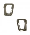 MOLLE CARABINER HOOK GRIMLOCK 2-PACK JFO09
