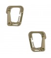 MOLLE CARABINER HOOK GRIMLOCK 2-PACK JFO09