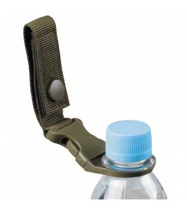 Porta bottiglia di Plastica per cinturone o sistema MOLLE portabottiglia ad anello