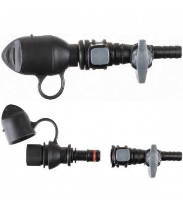 Mouthpiece, for drinking tube, black