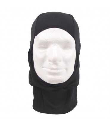 Balaclava elastane slit black