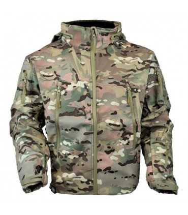 Giacca Soft shell Shark Skin jacket con interno felpato impermeabile e traspirante