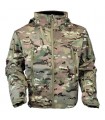 Giacca Soft shell Shark Skin jacket con interno felpato impermeabile e traspirante