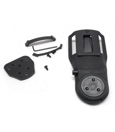 ROTATING “S” SHAPED 2D LOOP Injection moulded loop with “S” profile to keep RADAR Holster