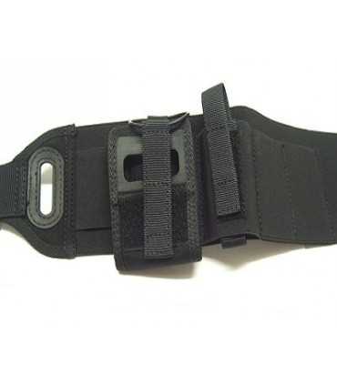Under vest elastic band, adjustable in length, designed to be carried on the belt
