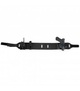 Under vest elastic band, adjustable in length, designed to be carried on the belt