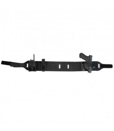 Under vest elastic band, adjustable in length, designed to be carried on the belt