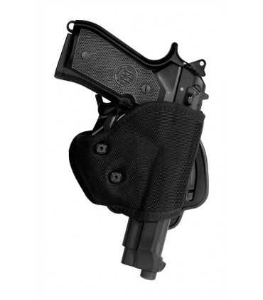 SN2 - Nylon molded half holster with double security system