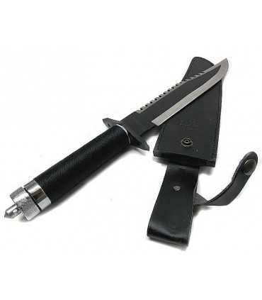 Coltello RAMBO II First Blood da sopravvivenza a lama fissa con fodero e kit di sopravvivenza