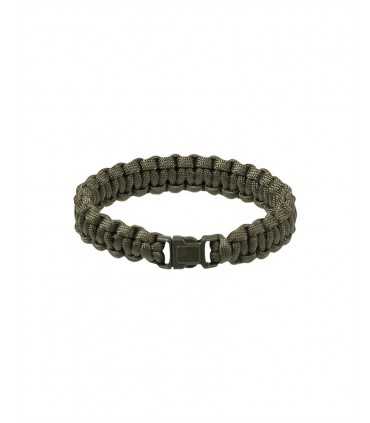 Bracciale Paracord da 15 mm con clip di chiusura in plastica