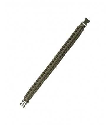 Bracciale Paracord da 15 mm con clip di chiusura in plastica