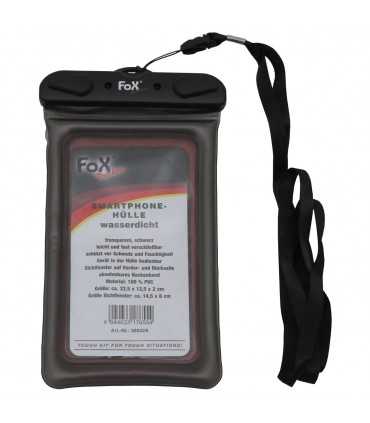 Smartphone Bag, waterproof, transparent, black or orange