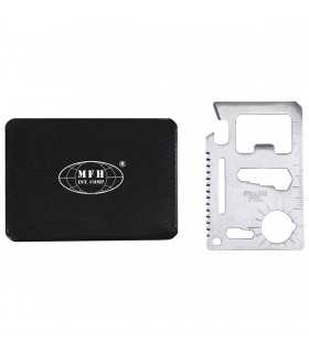 Multiuso SURVIVAL carta di credito multitool con custodia Credit Card