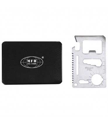 Multiuso SURVIVAL carta di credito multitool con custodia Credit Card