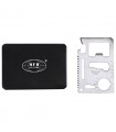Multiuso SURVIVAL carta di credito multitool con custodia Credit Card