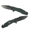Military and Police Rescue folding knife - Stainless Stell BLADE