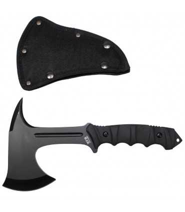 Accetta Ascia TOMAHAWK con Fodero mod Comox In Metallo con impugnatura G10 MFH