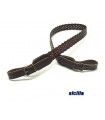 LEATHER BRAID RIFLE SLING CM 93