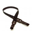 LEATHER BRAID RIFLE SLING CM 93