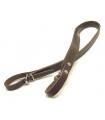 BROWN COWHIDE LEATHER RIFLE SLING