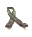 RADAR LEATHER-FINISHED RIFLE SLING WITH ELASTIC BACKING
