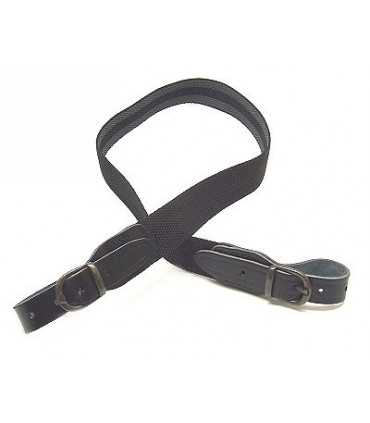 Bretella Vega tela nera antiscivolo 2BR04 per fucile