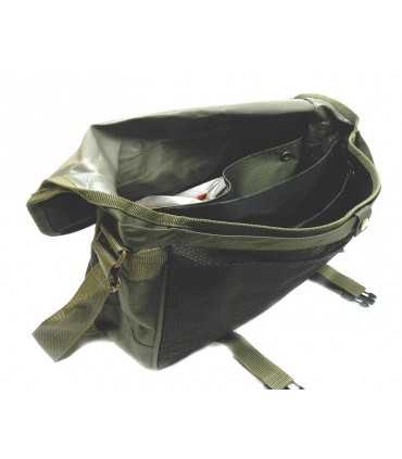 Carniere Rasport borsa in nylon con rete per caccia tracolla inclusa