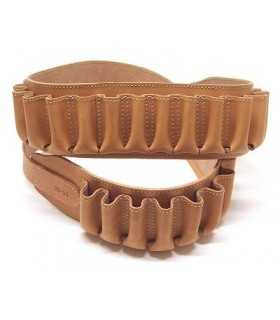 COWHIDE LEATHER CARTRIDGE BELT WITH 40 LOOPS
