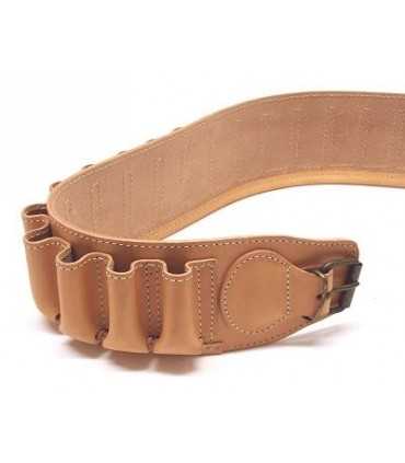 COWHIDE LEATHER CARTRIDGE BELT WITH 40 LOOPS
