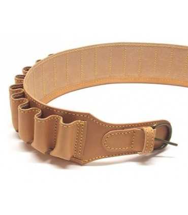 COWHIDE LEATHER CARTRIDGE BELT